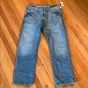 NWT Nautica Jeans relaxed fit jeans